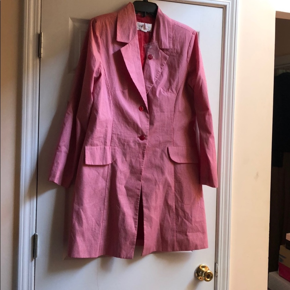 3/4 length blazer
